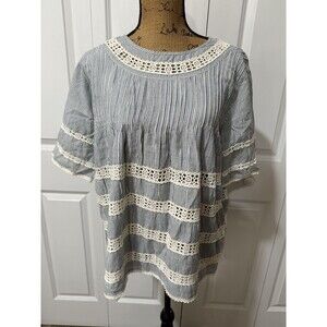 Rose & Rose Cotton Blouse M